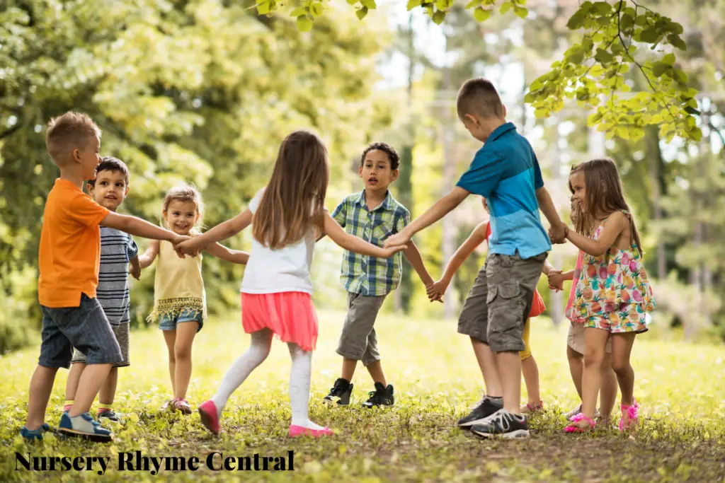 kids holding hands in circle