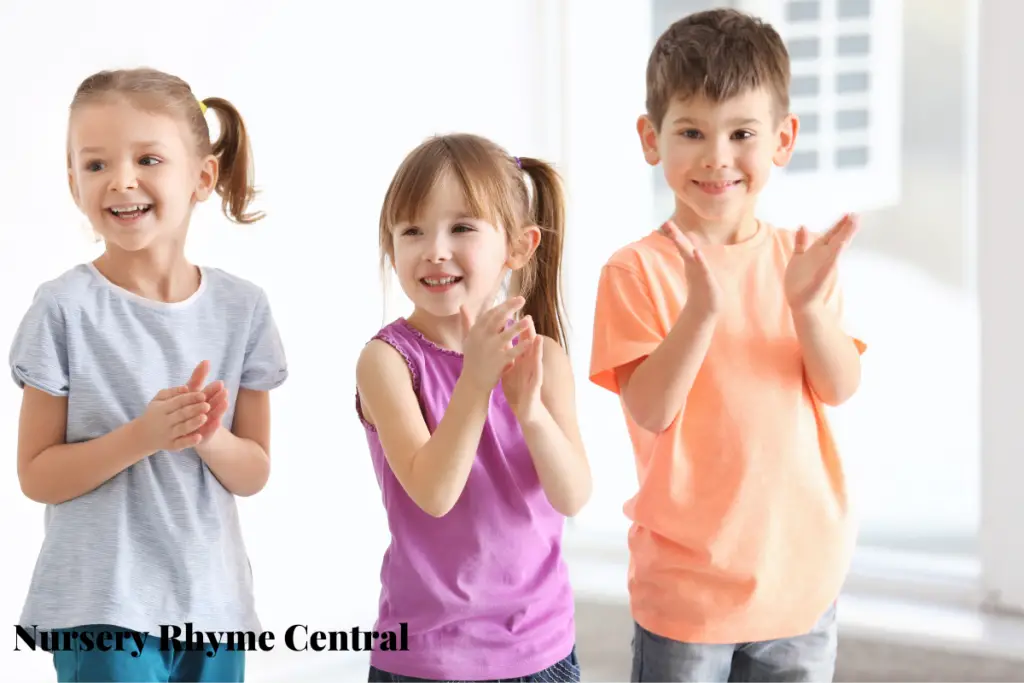 Picture of children clapping