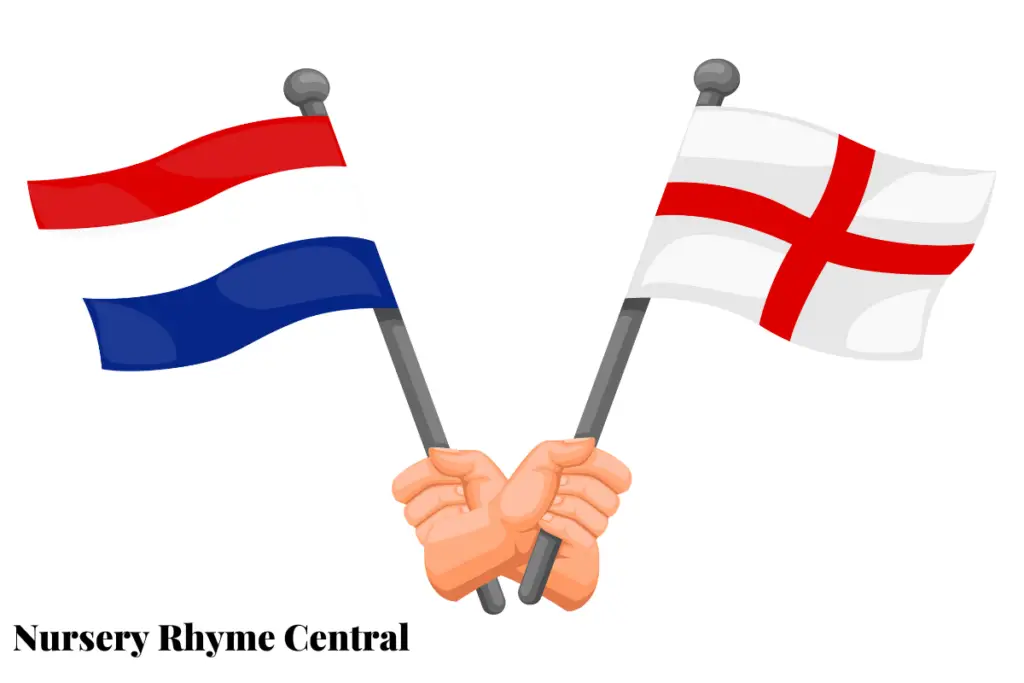 Netherland and England Flags