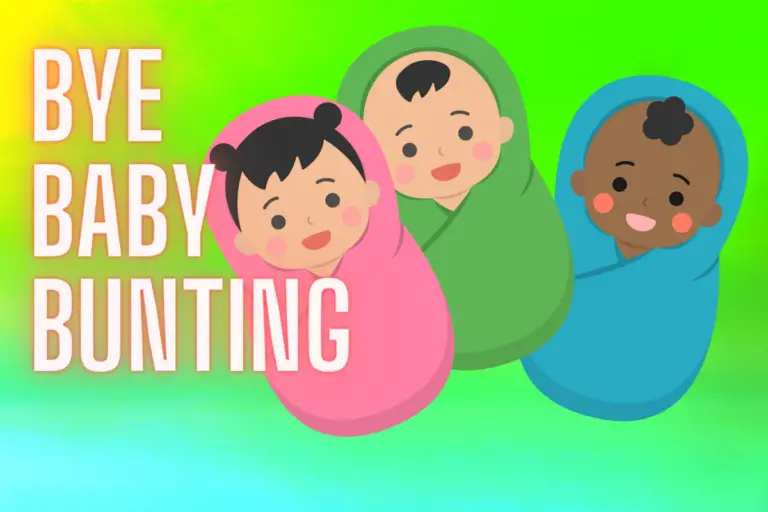 Three animated babies swaddled and wrapped