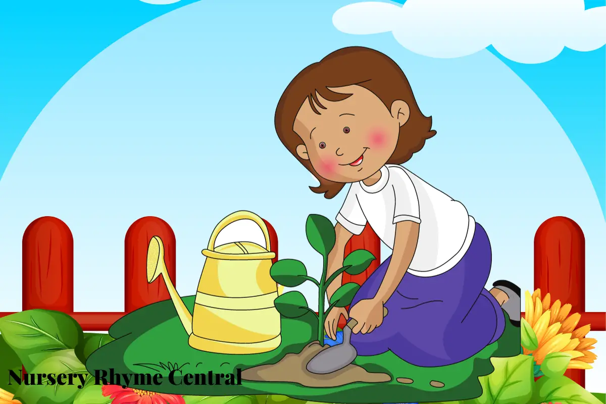 Mary, Mary Quite Contrary Nursery Rhyme Lyrics, Video and Printable