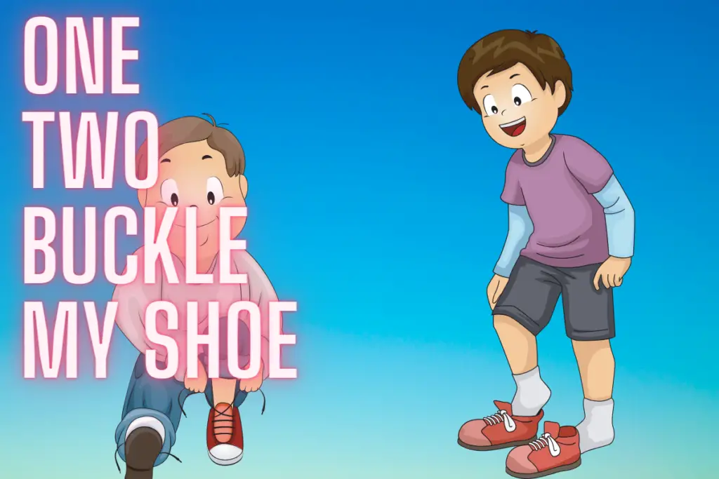 One Two Buckle My Shoe Nursery Rhyme- Lyrics, Video, and Printable ...