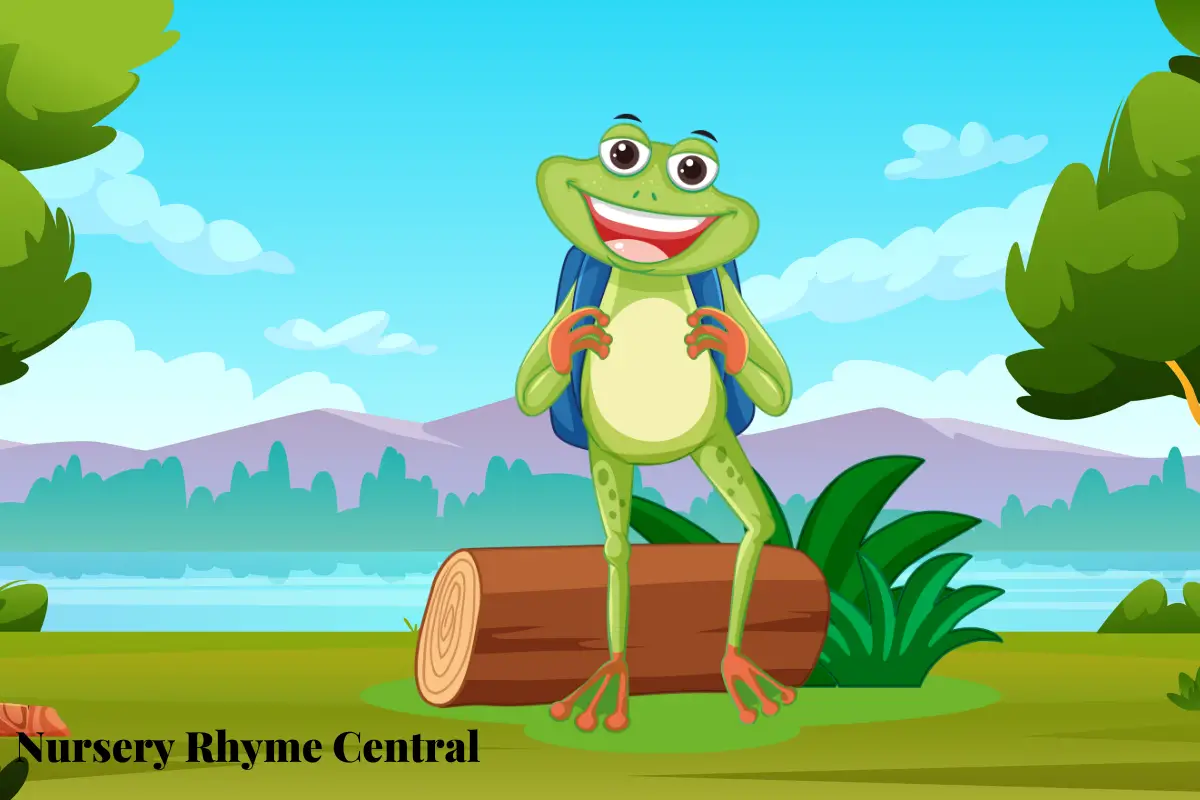 The Little Green Frog Nursery RhymeLyrics, Video, and Printable